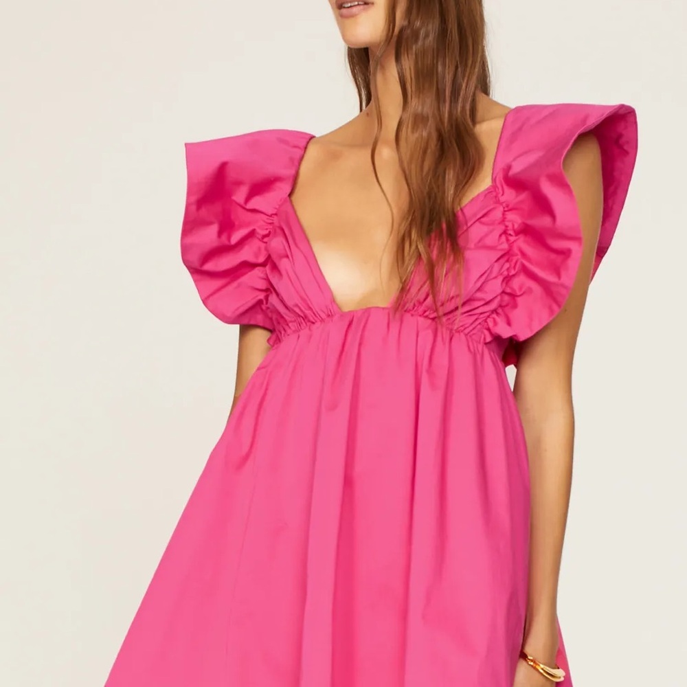 For Love And Lemons Clementine Mini Dress